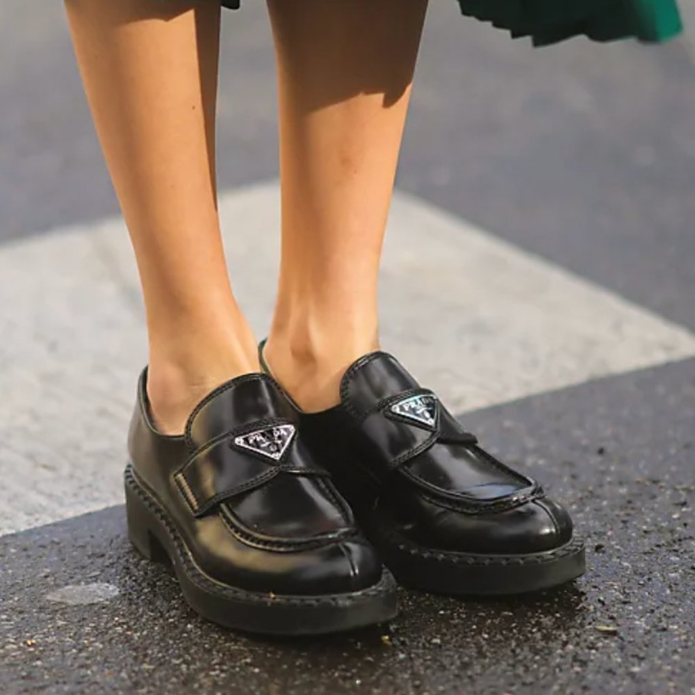 Prada Brushed Loafers